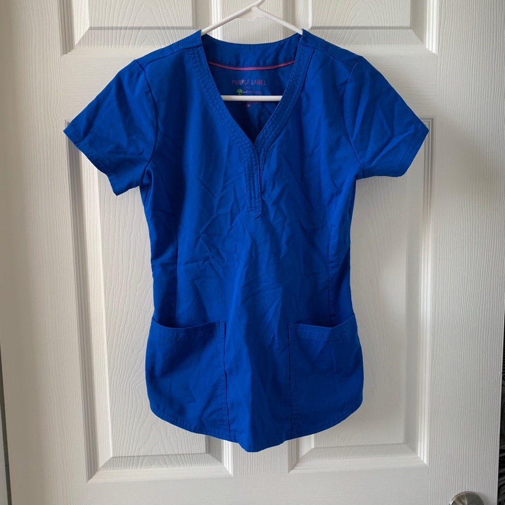 Healing Hands Purple Label Scrub Top XXS
